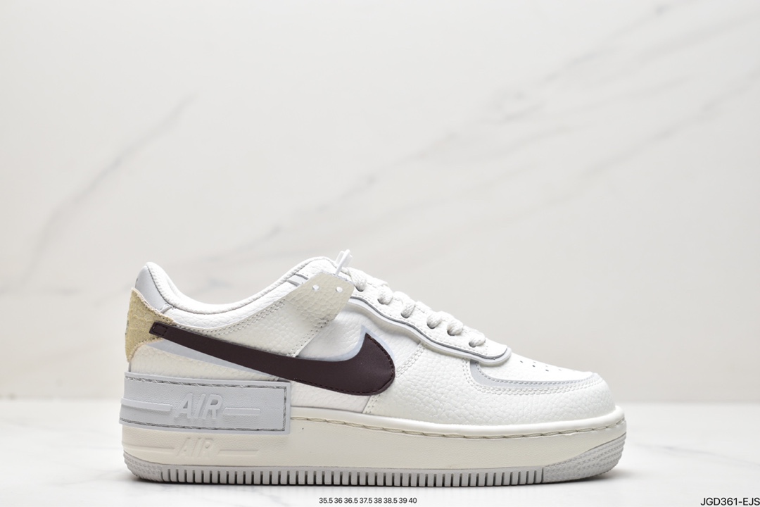 180 Nike Air Force 1 Shadow 新配色轻量增高低帮FD0804-100
