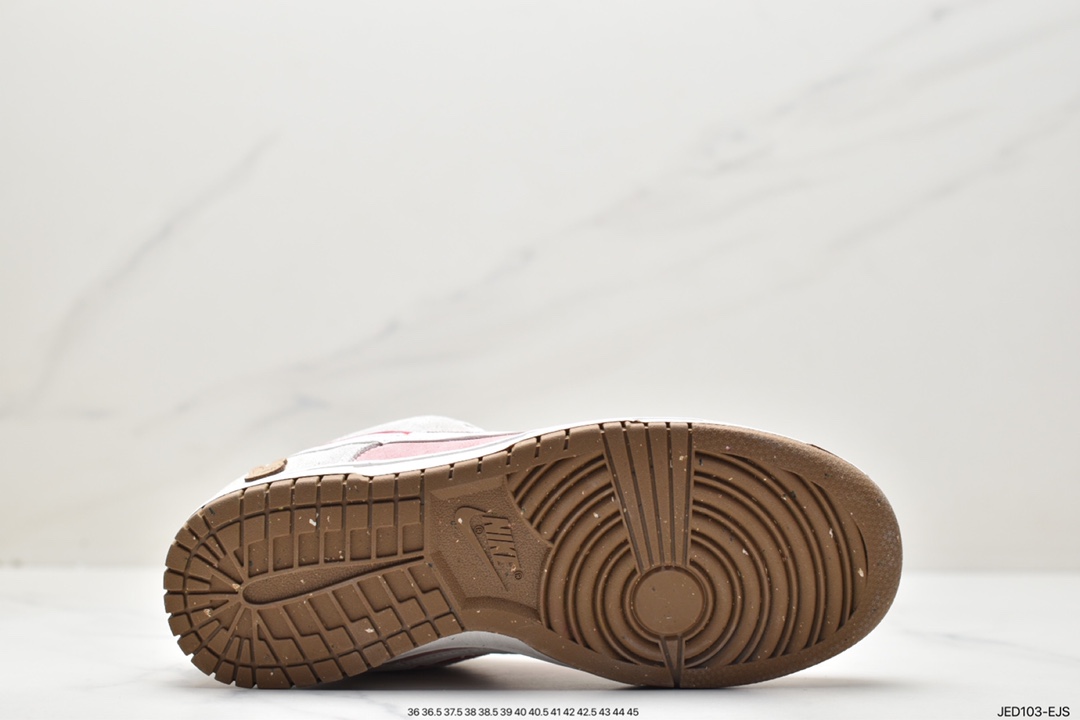 150 SB Dunk Low SE”85 Double Swoosh/Grey/Pink/Rabbit”扣篮板鞋“麂皮浅灰粉红双钩小兔”DO9457-117