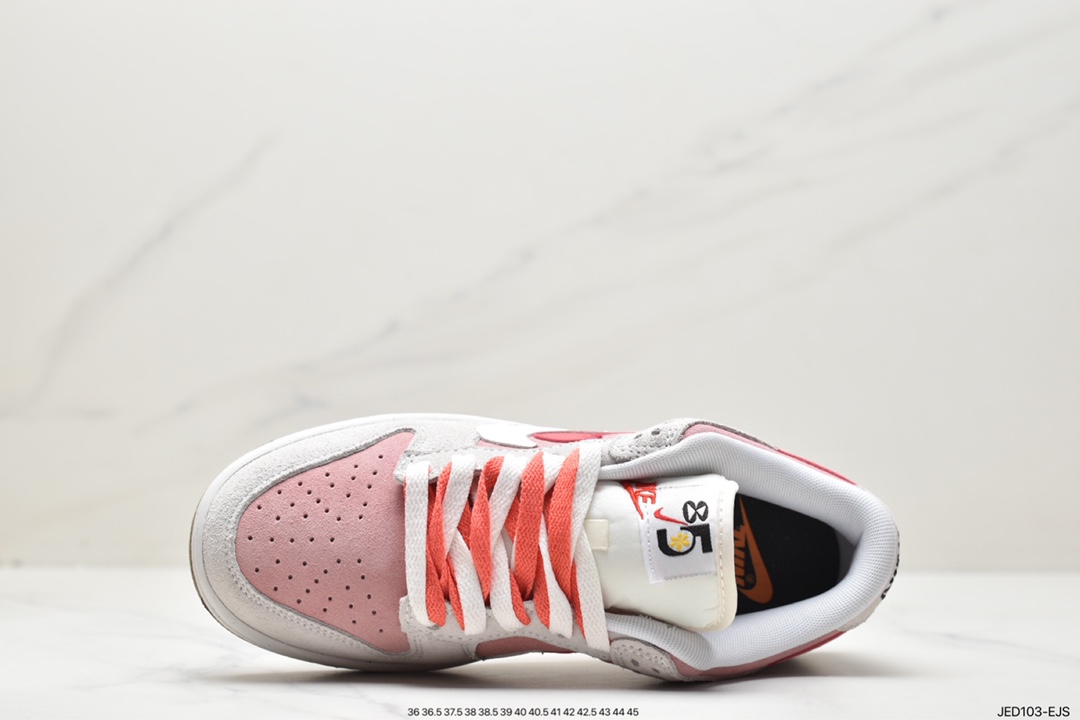 150 SB Dunk Low SE”85 Double Swoosh/Grey/Pink/Rabbit”扣篮板鞋“麂皮浅灰粉红双钩小兔”DO9457-117