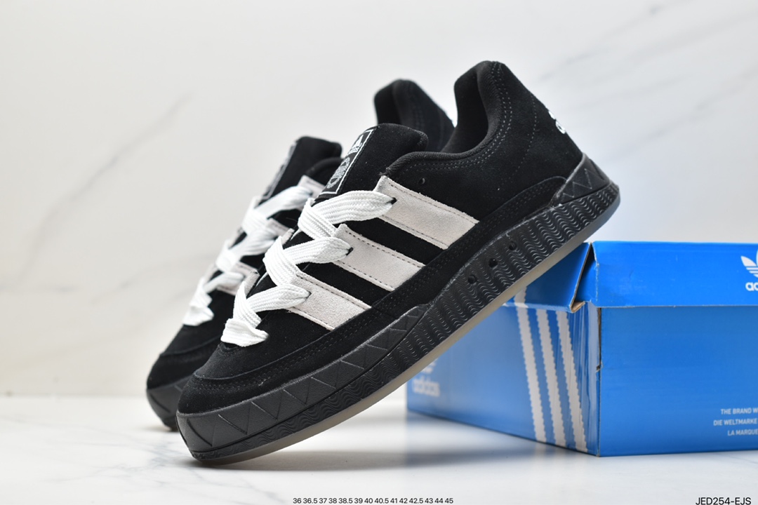 Adidas Adimatic Low Matic series low-top retro shark bread shoes sports and leisure skateboard shoes HQ6900