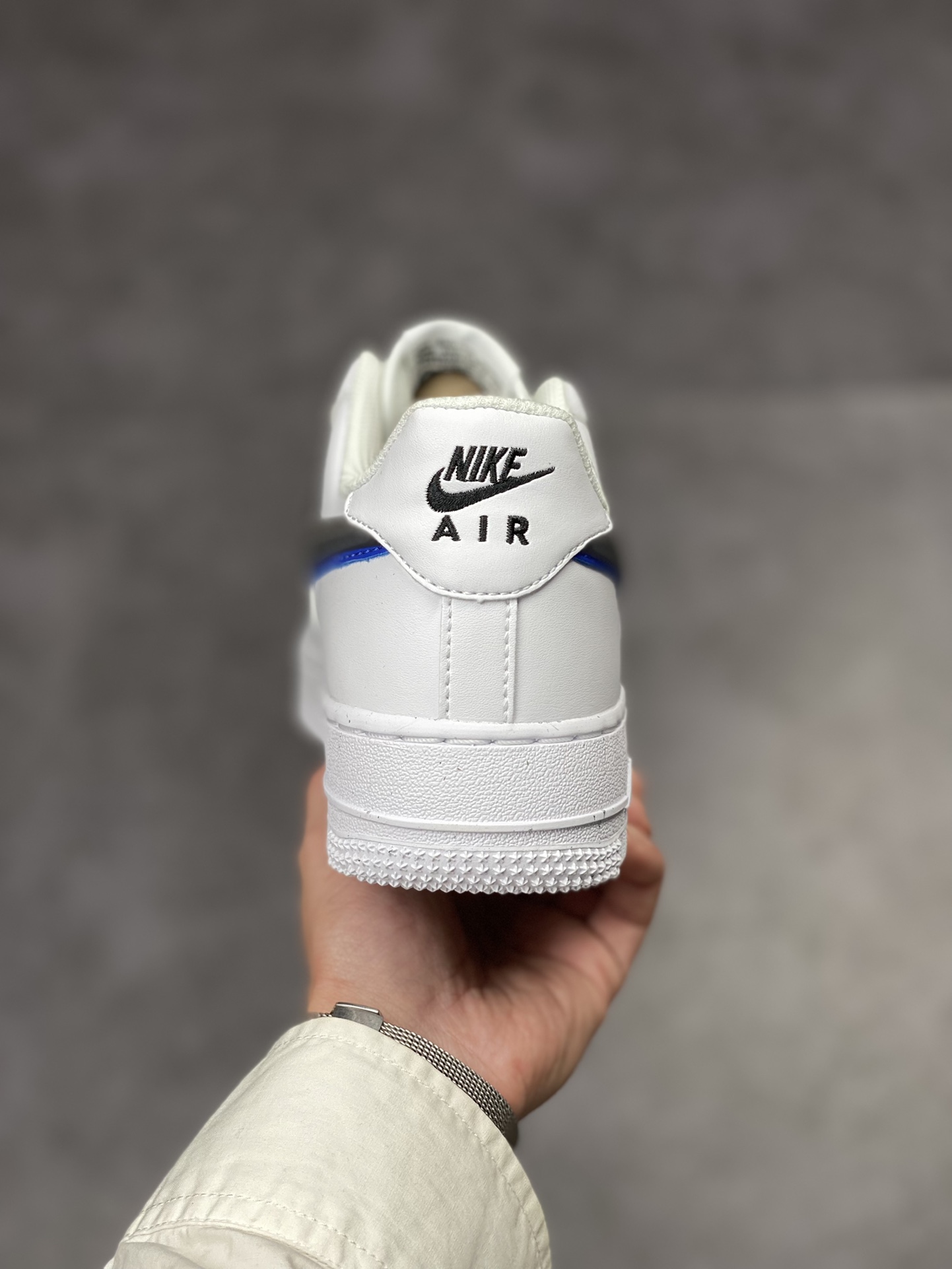 190 Nike Air Force 1 Low 07 灰蓝双钩 FD0688-100