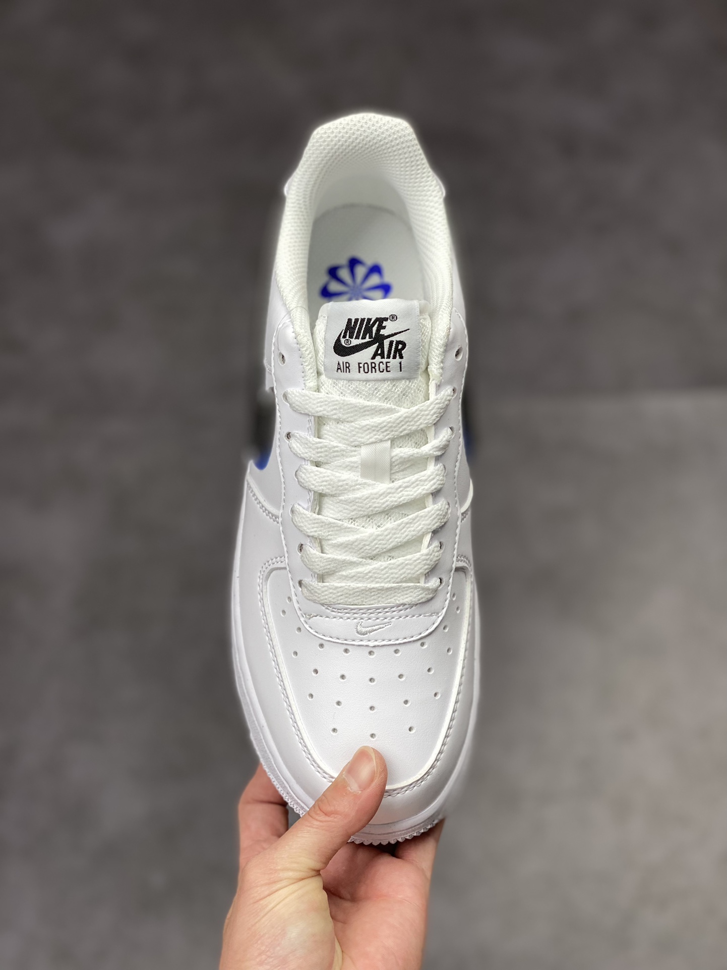 190 Nike Air Force 1 Low 07 灰蓝双钩 FD0688-100