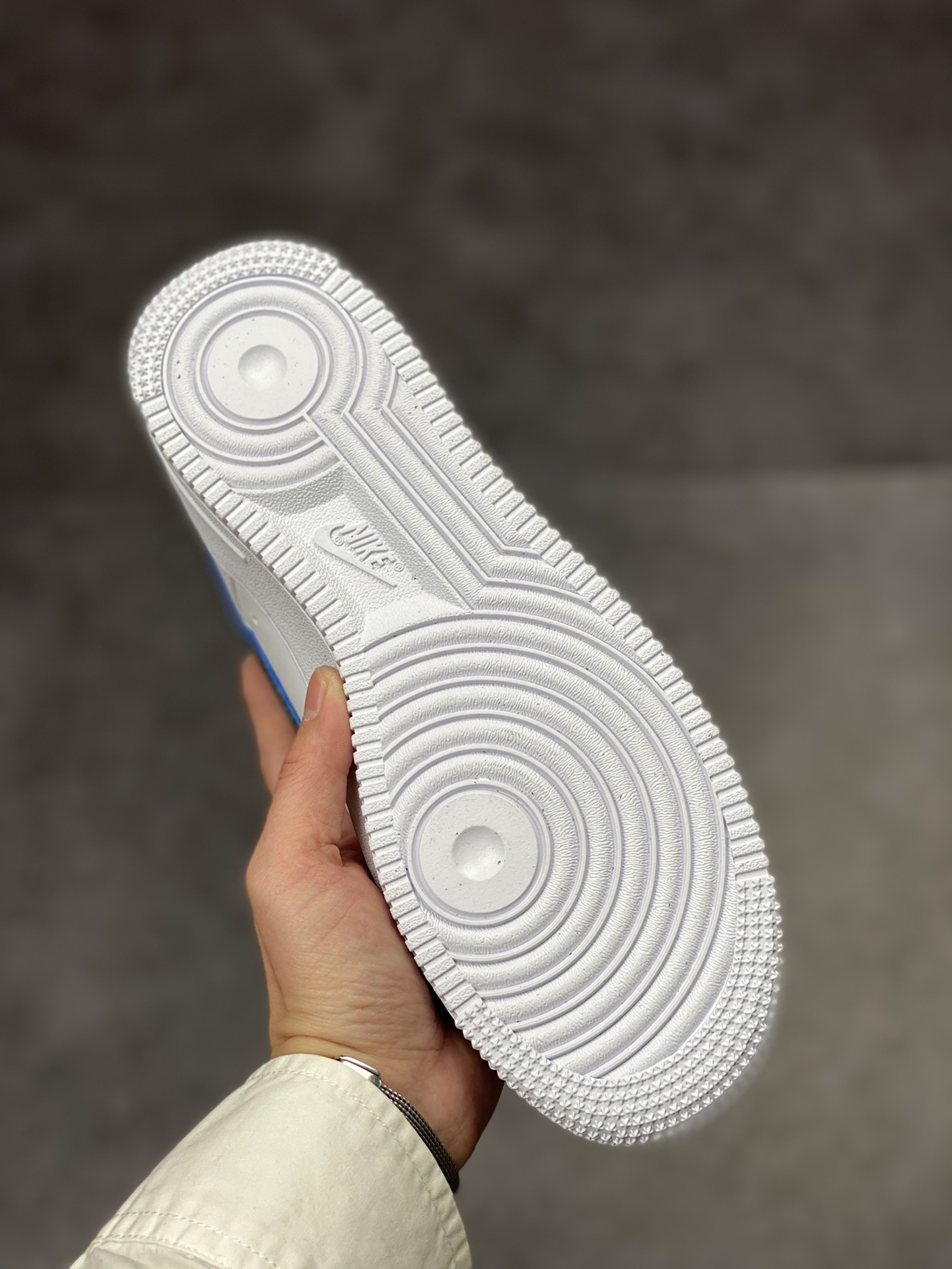 190 Nike Air Force 1 Low 07 灰蓝双钩 FD0688-100