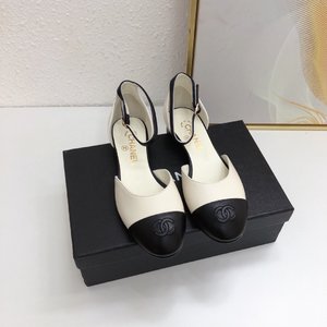 Customize Best Quality Replica Chanel Shoes Sandals Genuine Leather Sheepskin Spring Collection