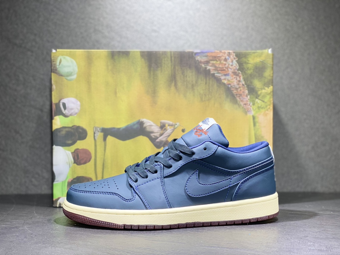 220 Air Jordan 1 Low aj1 乔1低帮篮球鞋 DV1759-448