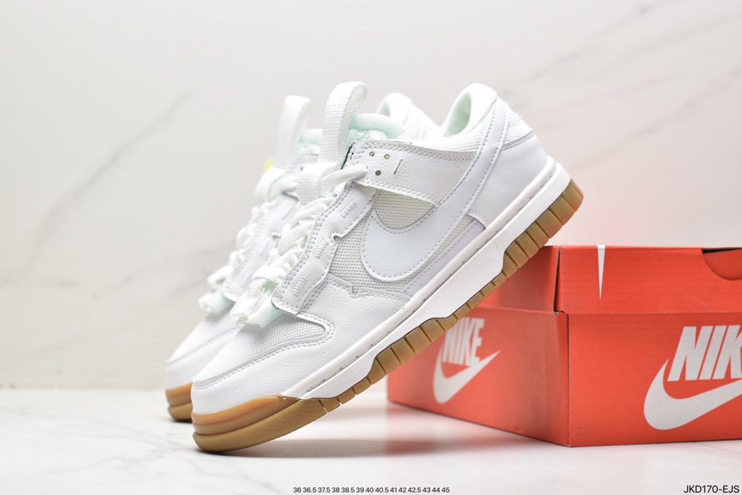 160 VIRGIL ABLOH设计师独立品牌Off-White x Futura x Nike SB DunkPine Green OW扣篮低帮DV0821-100