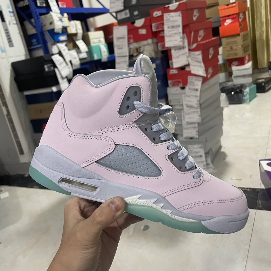 aj5 蓝粉 发货实拍