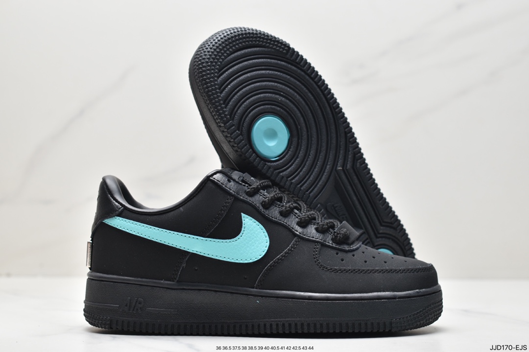 130 联名奢侈品大牌-蒂芙尼/Tiffany & Co. x Nike Air Force 1 Low SP”1837”空军一号DZ1382-001