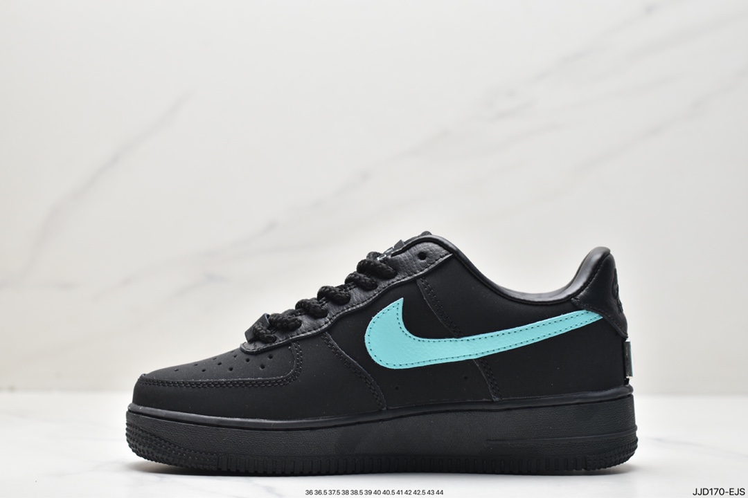 130 联名奢侈品大牌-蒂芙尼/Tiffany & Co. x Nike Air Force 1 Low SP”1837”空军一号DZ1382-001