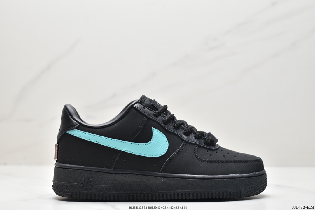 130 联名奢侈品大牌-蒂芙尼/Tiffany & Co. x Nike Air Force 1 Low SP”1837”空军一号DZ1382-001