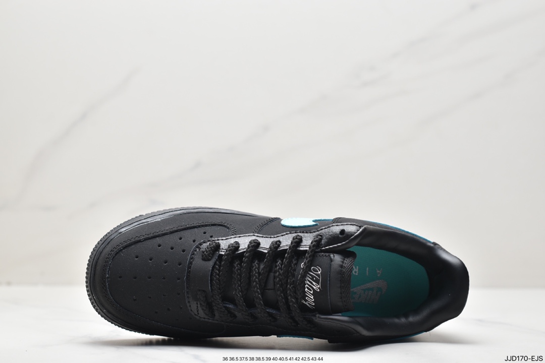 130 联名奢侈品大牌-蒂芙尼/Tiffany & Co. x Nike Air Force 1 Low SP”1837”空军一号DZ1382-001
