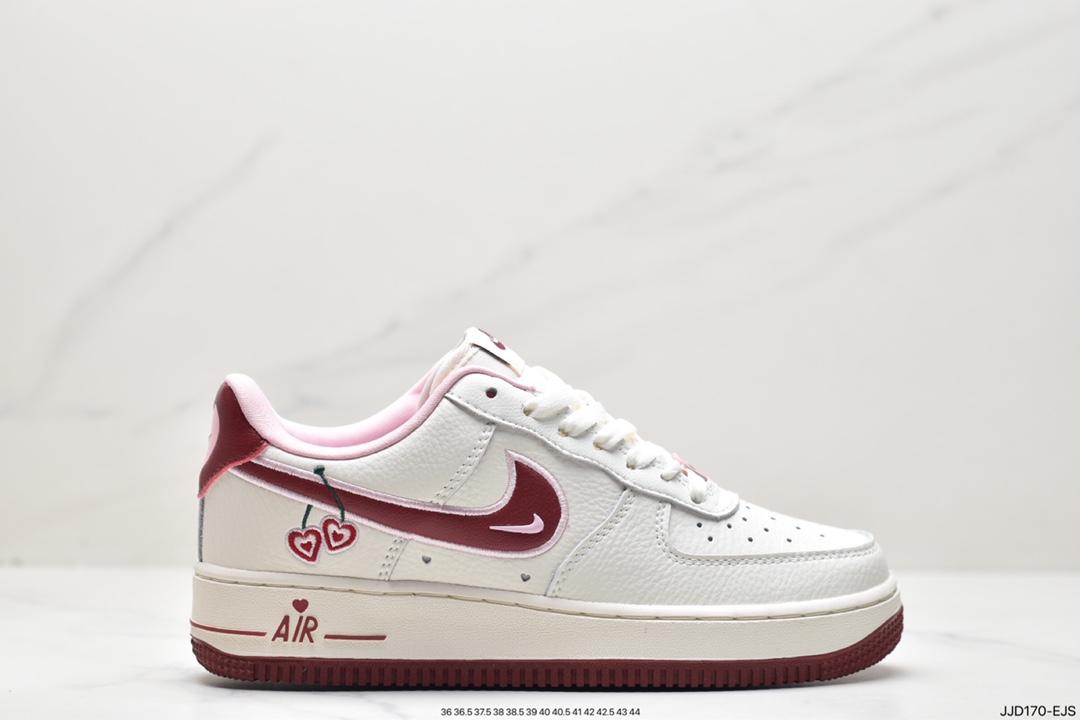 130 耐克Nike Air Force 1 Low 07 LX ”Valentine's Day” 空军兔年限定FD4616-161
