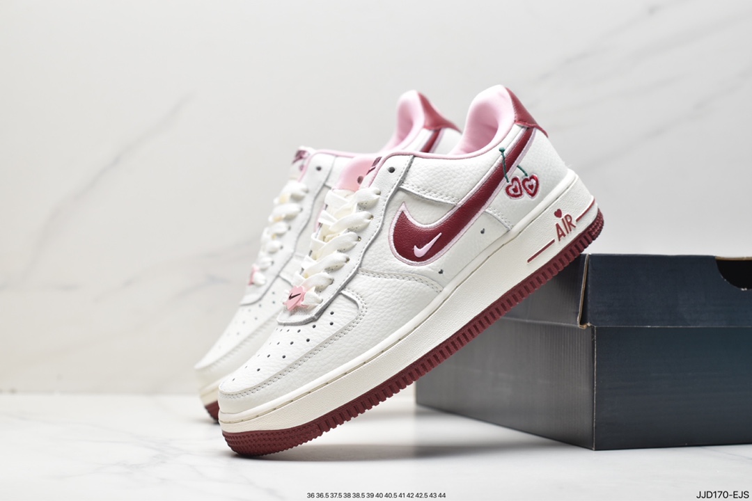130 耐克Nike Air Force 1 Low 07 LX ”Valentine's Day” 空军兔年限定FD4616-161