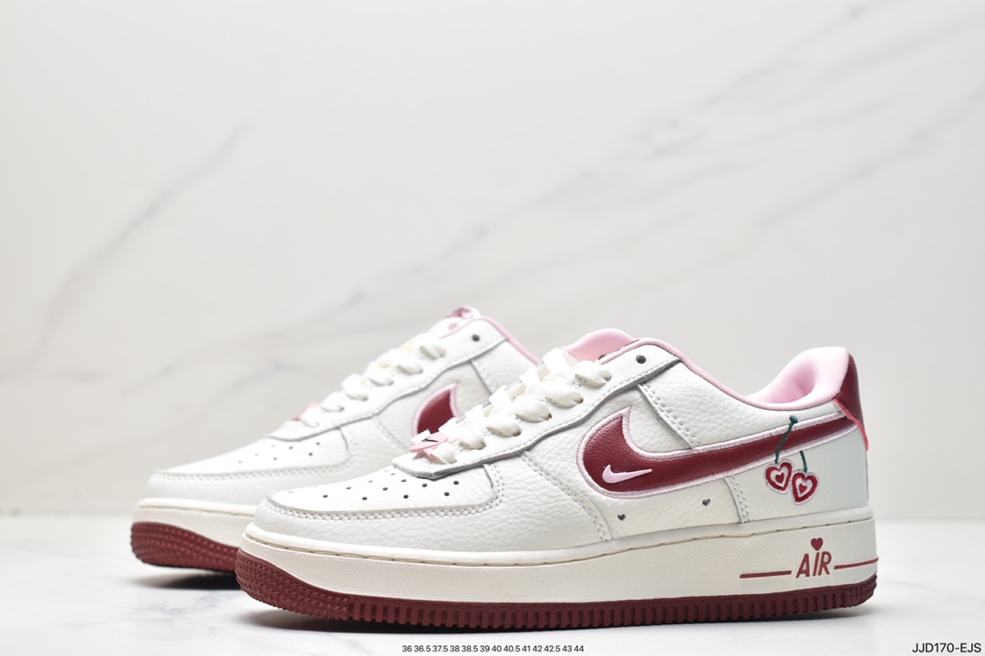 130 耐克Nike Air Force 1 Low 07 LX ”Valentine's Day” 空军兔年限定FD4616-161