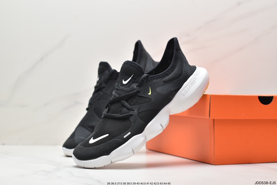 120 耐克Nike Wmns Free Rn 5.0 2019 赤足超弹力大底 跑步鞋 AQ1289-106