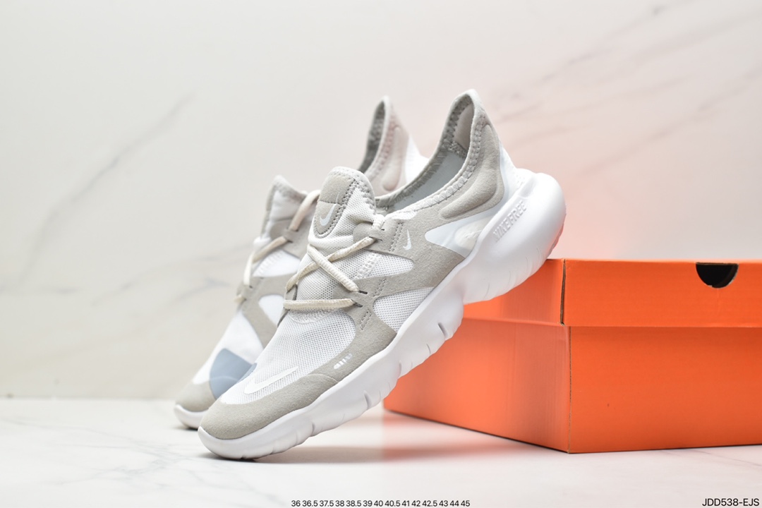 120 耐克Nike Wmns Free Rn 5.0 2019 赤足超弹力大底 跑步鞋 AQ1289-106
