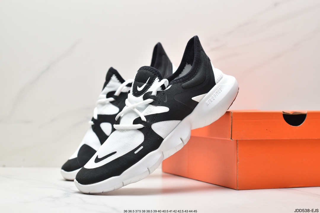 120 耐克Nike Wmns Free Rn 5.0 2019 赤足超弹力大底 跑步鞋 AQ1289-106