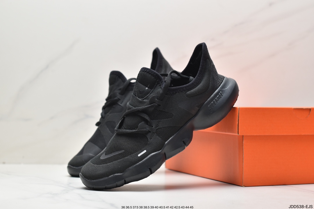 120 耐克Nike Wmns Free Rn 5.0 2019 赤足超弹力大底 跑步鞋 AQ1289-106