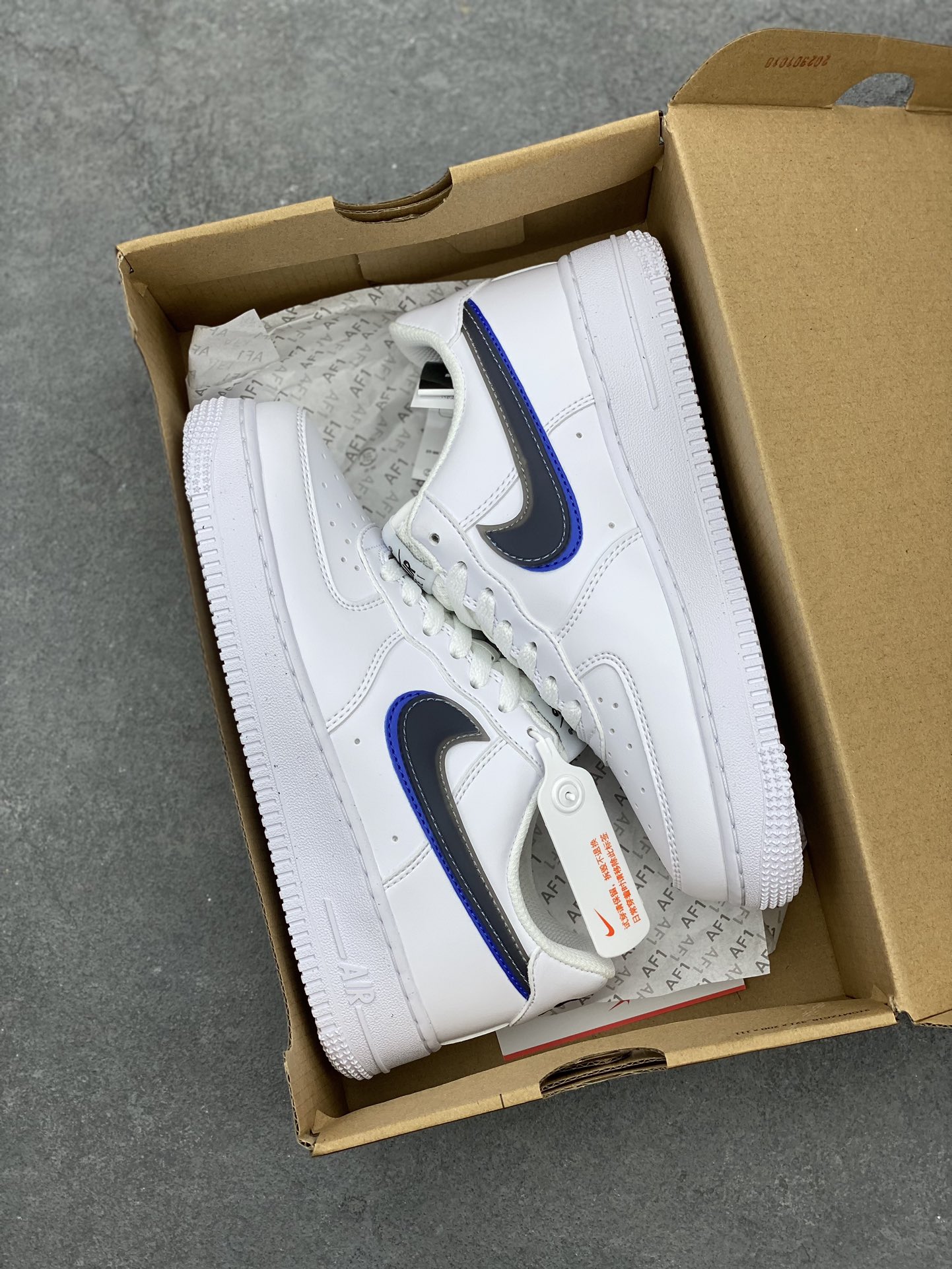 Nike Air Force 1 Low White/Grey Casual Sneakers FD0688-100 10 i1679081650 4458 8