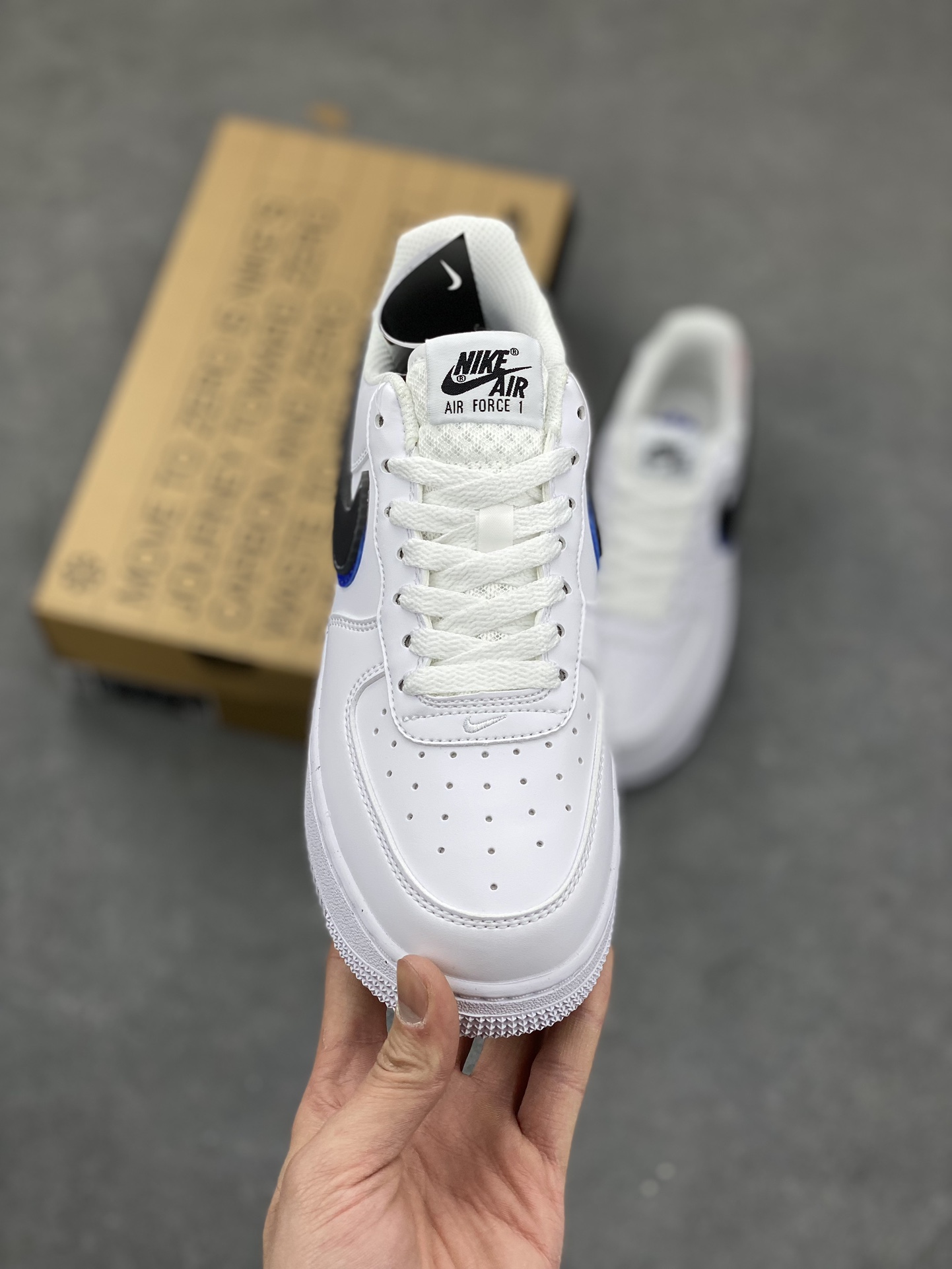 Nike Air Force 1 Low White/Grey Casual Sneakers FD0688-100 3 i1679081650 9070 1