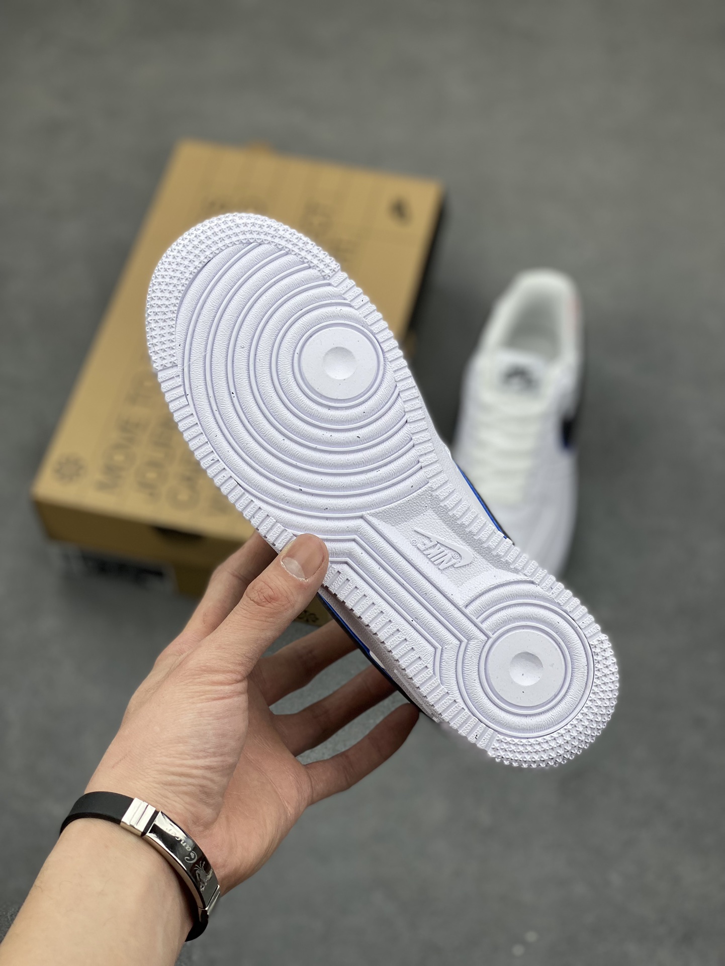 Nike Air Force 1 Low White/Grey Casual Sneakers FD0688-100 7 i1679081650 9900 5