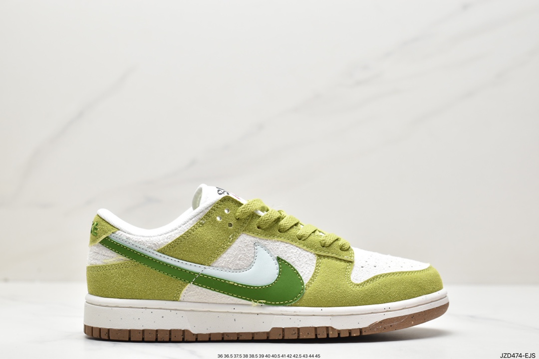 140 耐克Nk SB Dunk Low ”Gorge Green” 豆沙绿配色 SB低帮休闲板鞋 FB7160-161