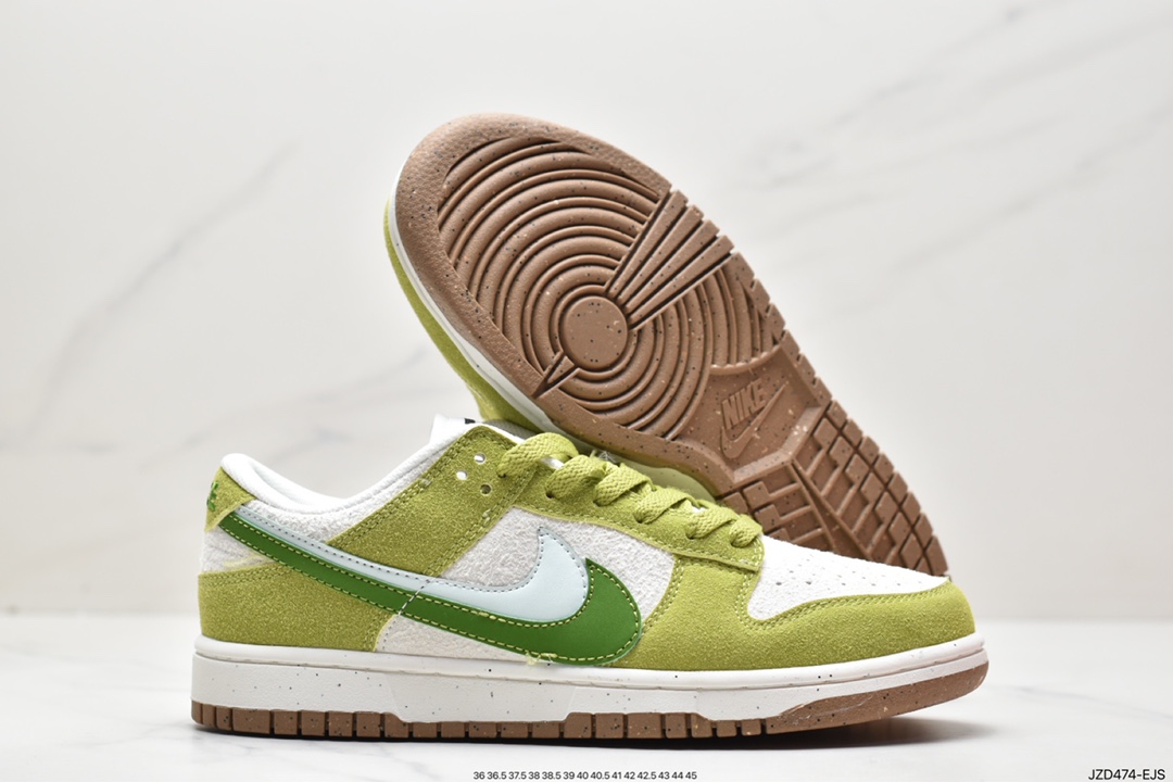 140 耐克Nk SB Dunk Low ”Gorge Green” 豆沙绿配色 SB低帮休闲板鞋 FB7160-161
