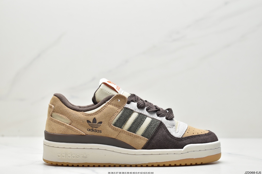 Adidas Clover Originals Forum 84 Low Roman series Velcro low-top sneakers HQ1506