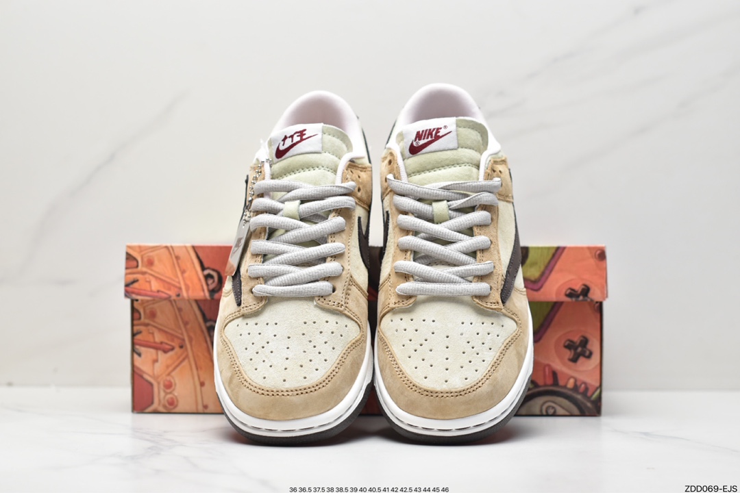 230 Sony PlayStation 5 x Travis Scott x SB Dunk Low PS5 米黄 CU1726-666
