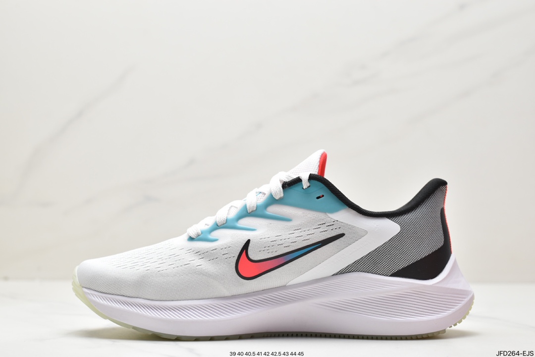 170 耐克Nike Air Zoom Winflo W7代 网面透气 训练跑步鞋 CJ0291-100