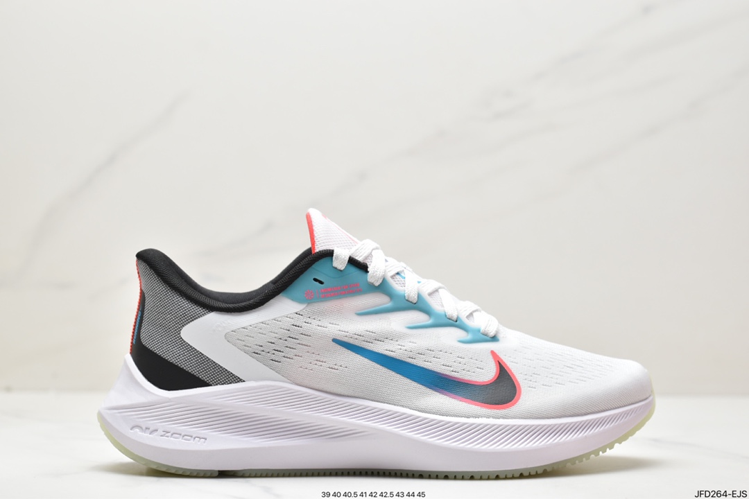170 耐克Nike Air Zoom Winflo W7代 网面透气 训练跑步鞋 CJ0291-100