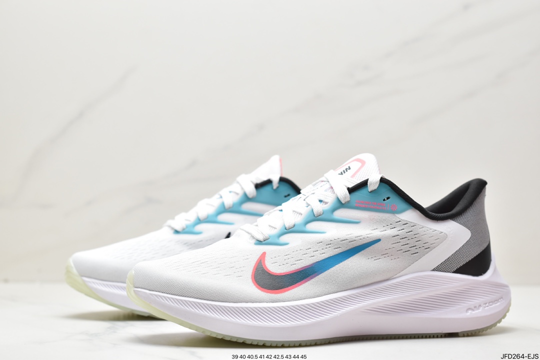 170 耐克Nike Air Zoom Winflo W7代 网面透气 训练跑步鞋 CJ0291-100