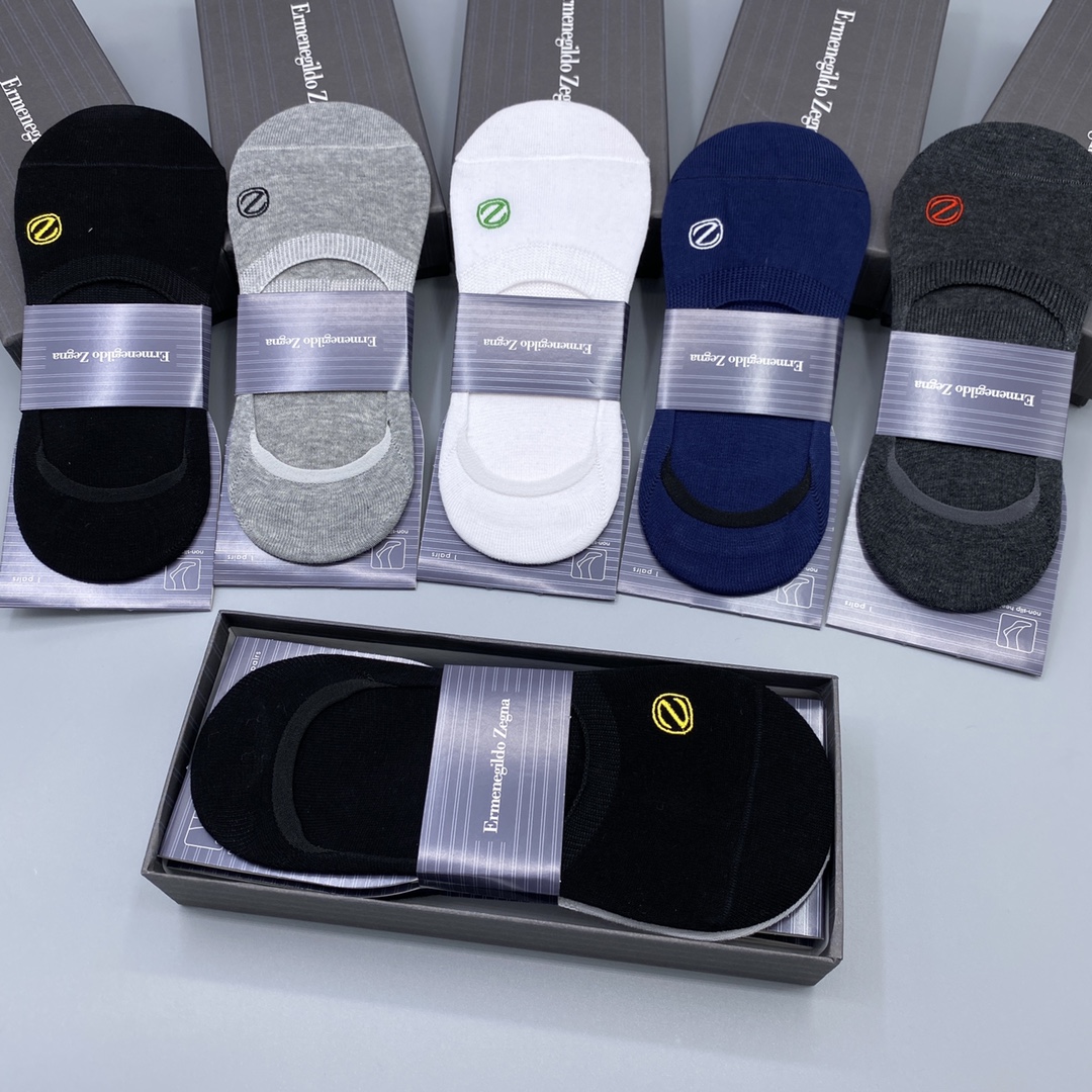 Ermenegildo Zegna Invisible Socks: Top Quality, Breathable, Anti-Odor, 5 Pairs 5 i1679105482 2705 3