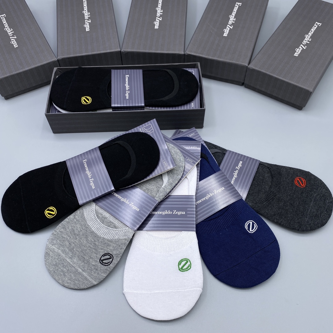 Ermenegildo Zegna Invisible Socks: Top Quality, Breathable, Anti-Odor, 5 Pairs 6 i1679105482 6124 4