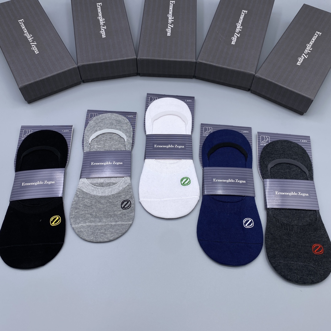Ermenegildo Zegna Invisible Socks: Top Quality, Breathable, Anti-Odor, 5 Pairs 10 i1679105482 8292 8