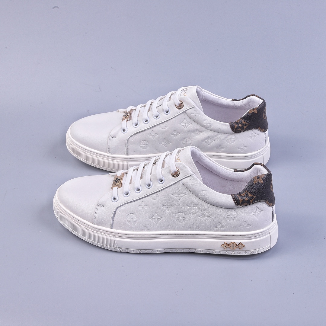 New arrival LV donkey brand 23ss Trainer Sneaker low-top casual sports shoes series