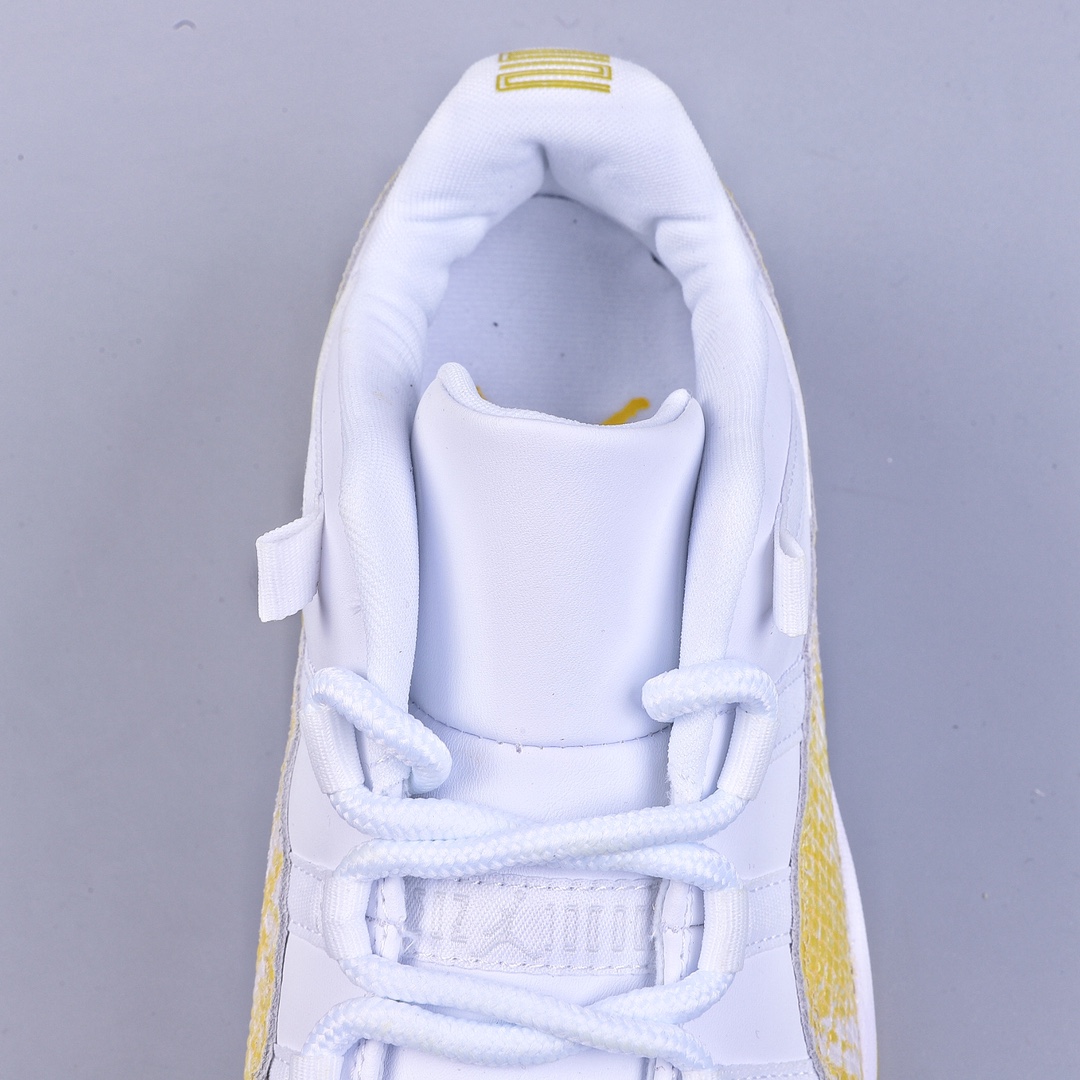 280 Air Jordan 11 Low "Yellow Snakeskin" AJ11 复刻黄色蛇纹AH7860-107