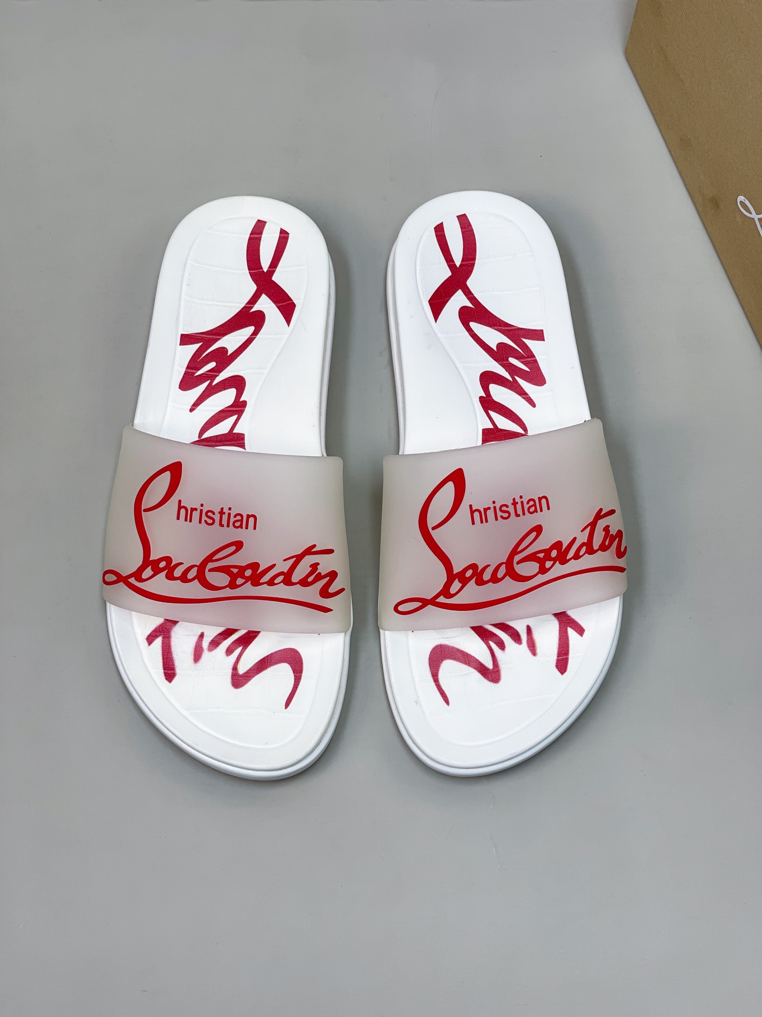 [CL zapatos inferiores rojos] tamaño 38-45 zapatillas clásicas de los hombres, el sitio web oficial