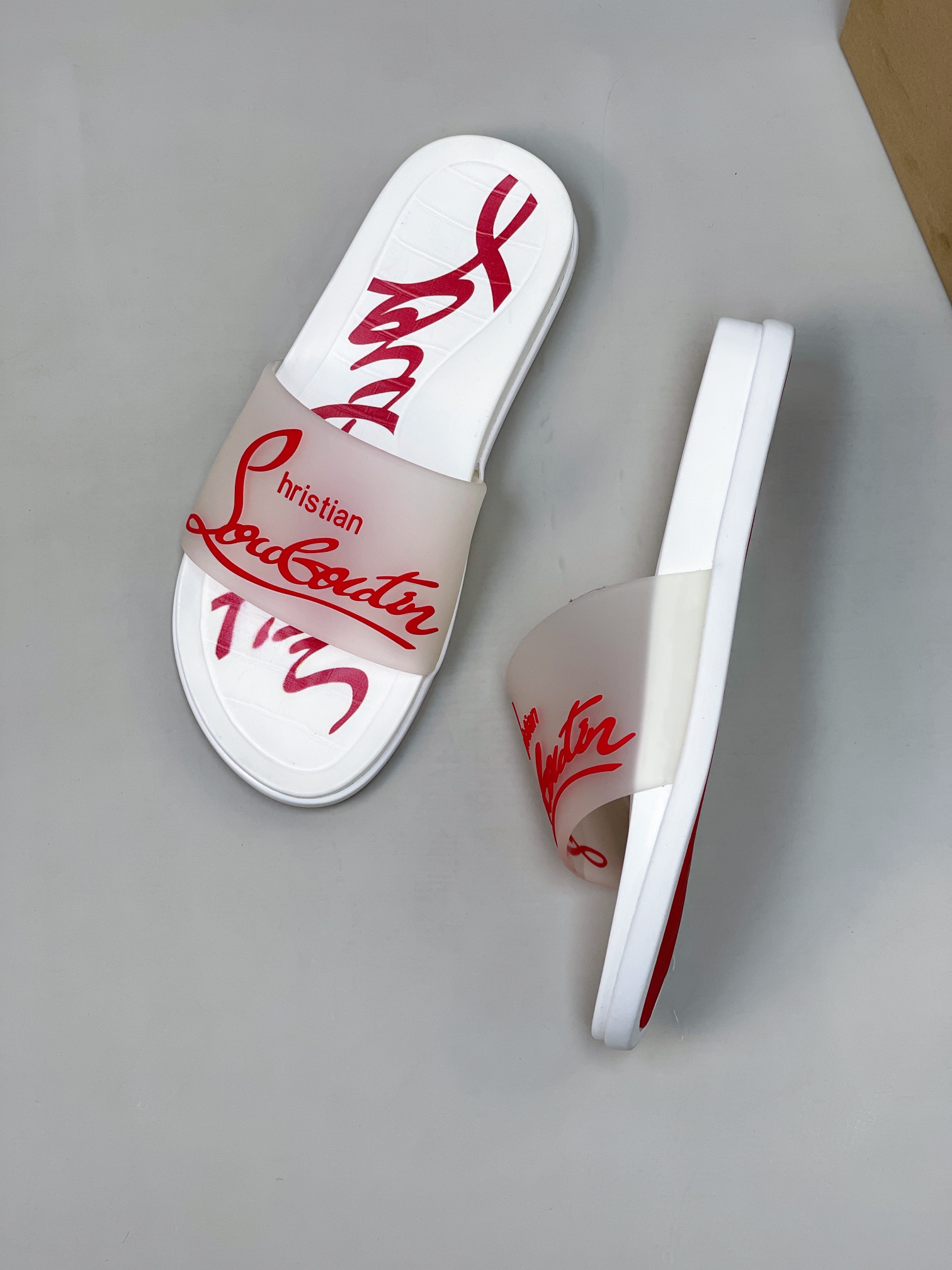 [CL zapatos inferiores rojos] tamaño 38-45 zapatillas clásicas de los hombres, el sitio web oficial 