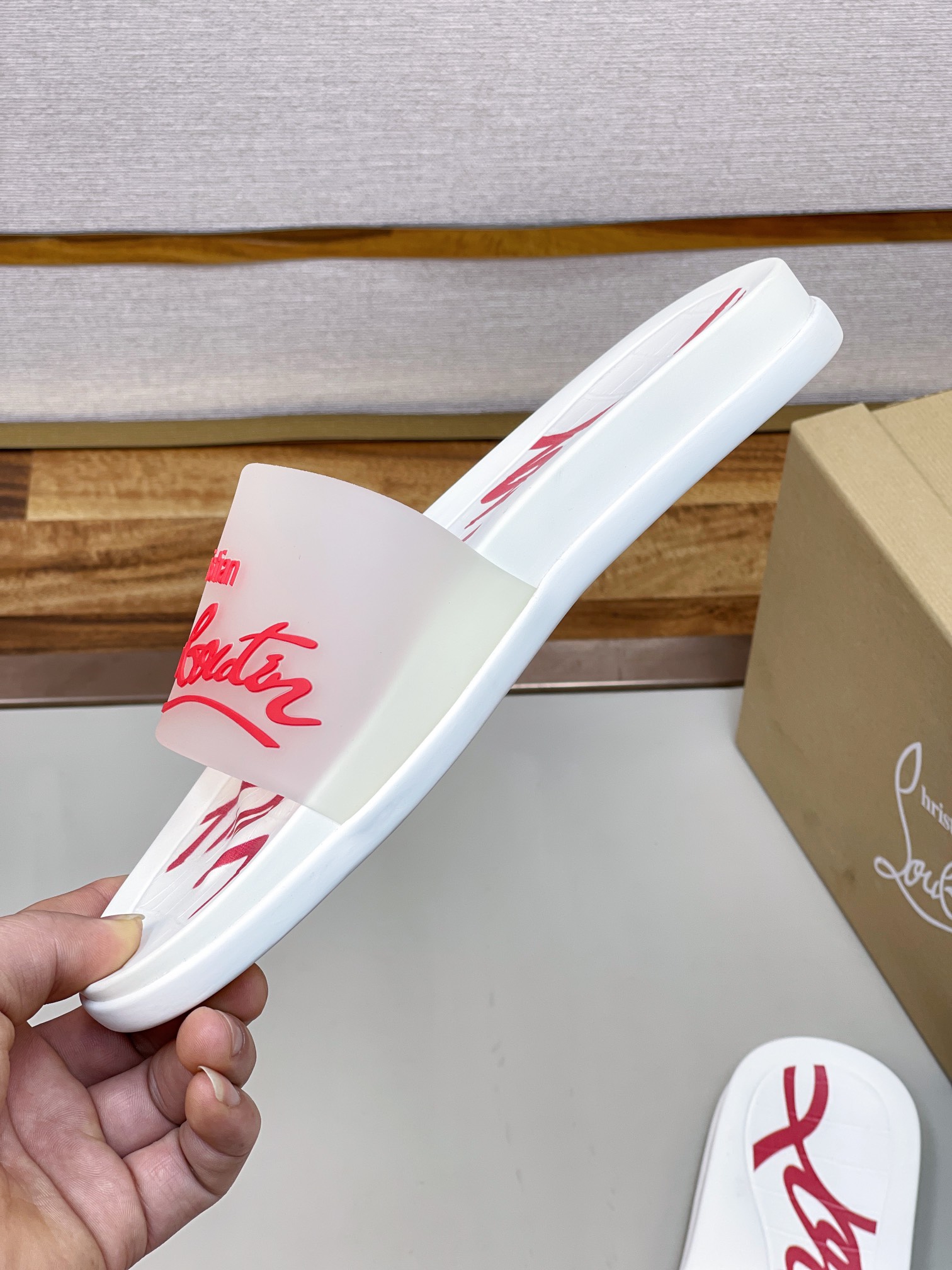 [CL zapatos inferiores rojos] tamaño 38-45 zapatillas clásicas de los hombres, el sitio web oficial 