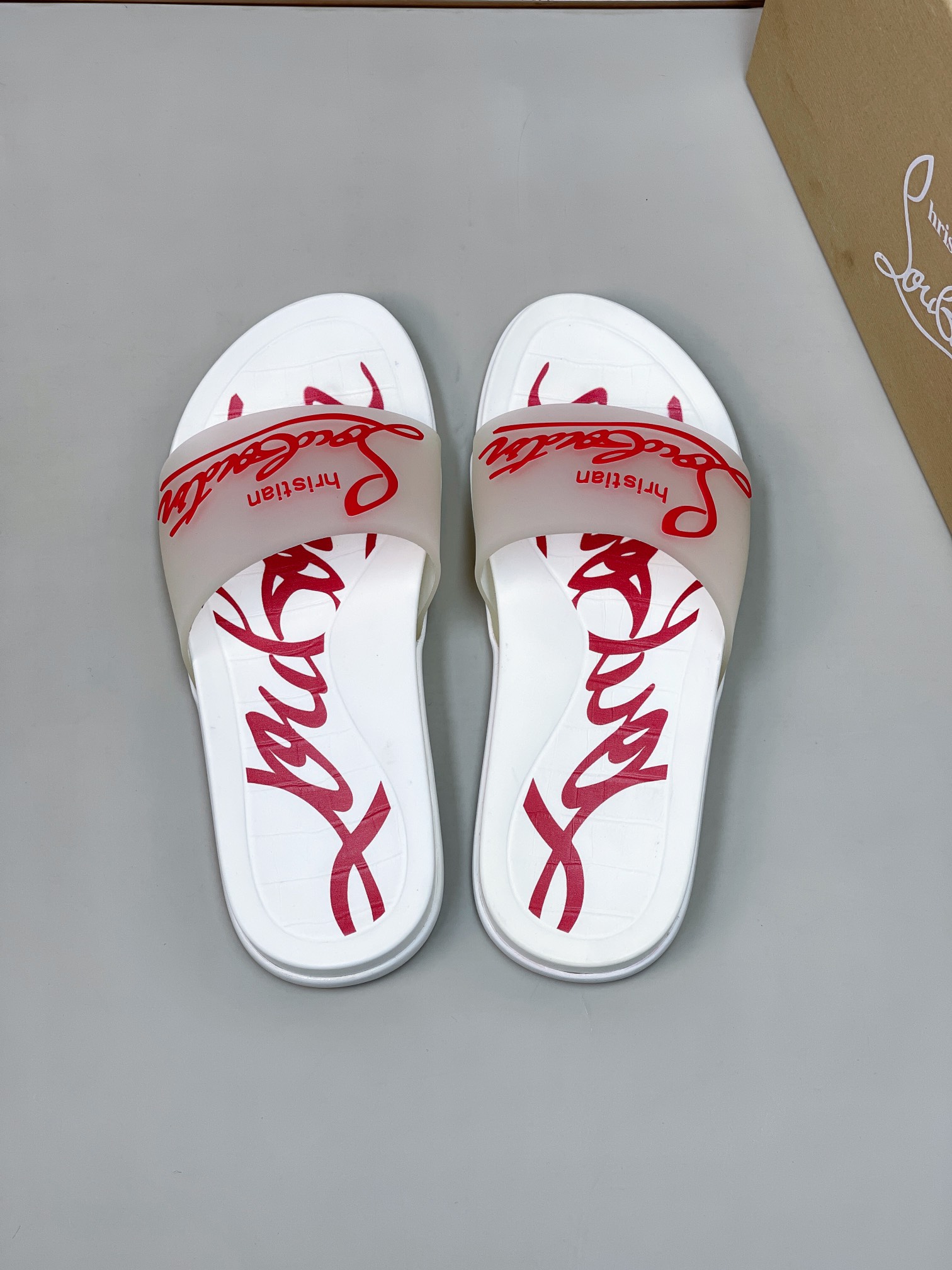[CL zapatos inferiores rojos] tamaño 38-45 zapatillas clásicas de los hombres, el sitio web oficial 