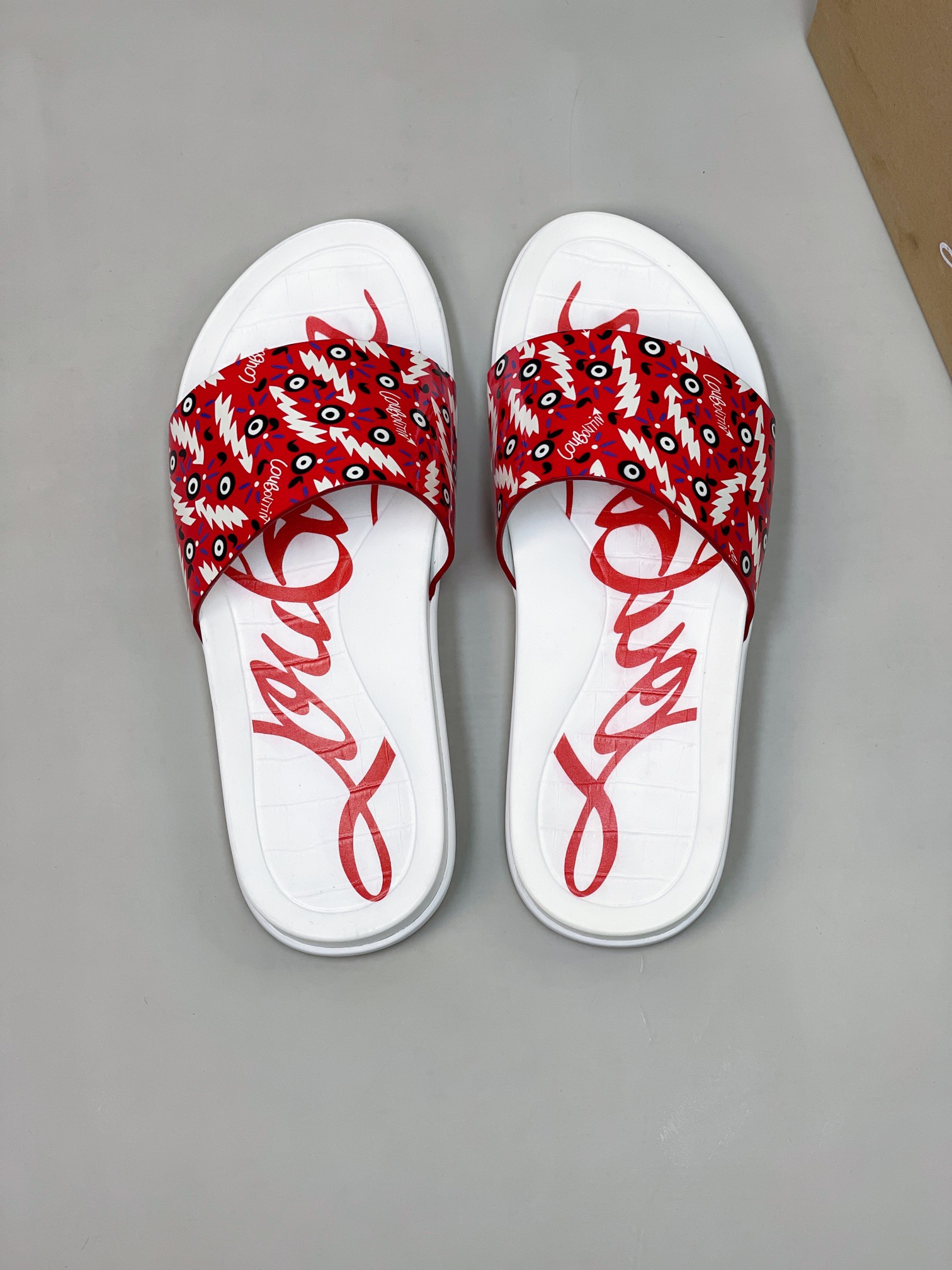 [CL zapatos inferiores rojos] tamaño 38-45 zapatillas clásicas de los hombres, el sitio web oficial 