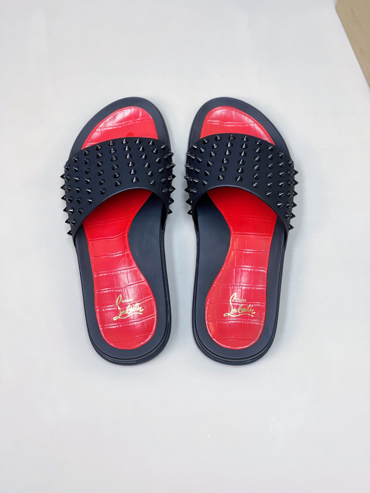 [CL zapatos inferiores rojos] tamaño 38-45 zapatillas clásicas de los hombres, el sitio web oficial 