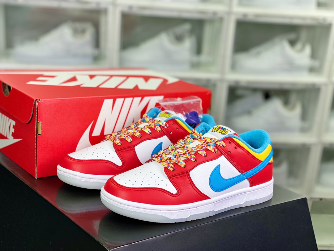 280 LeBron James x 【Nike】 Dunk Low”Fruity Pebbles”扣篮DH8009-600
