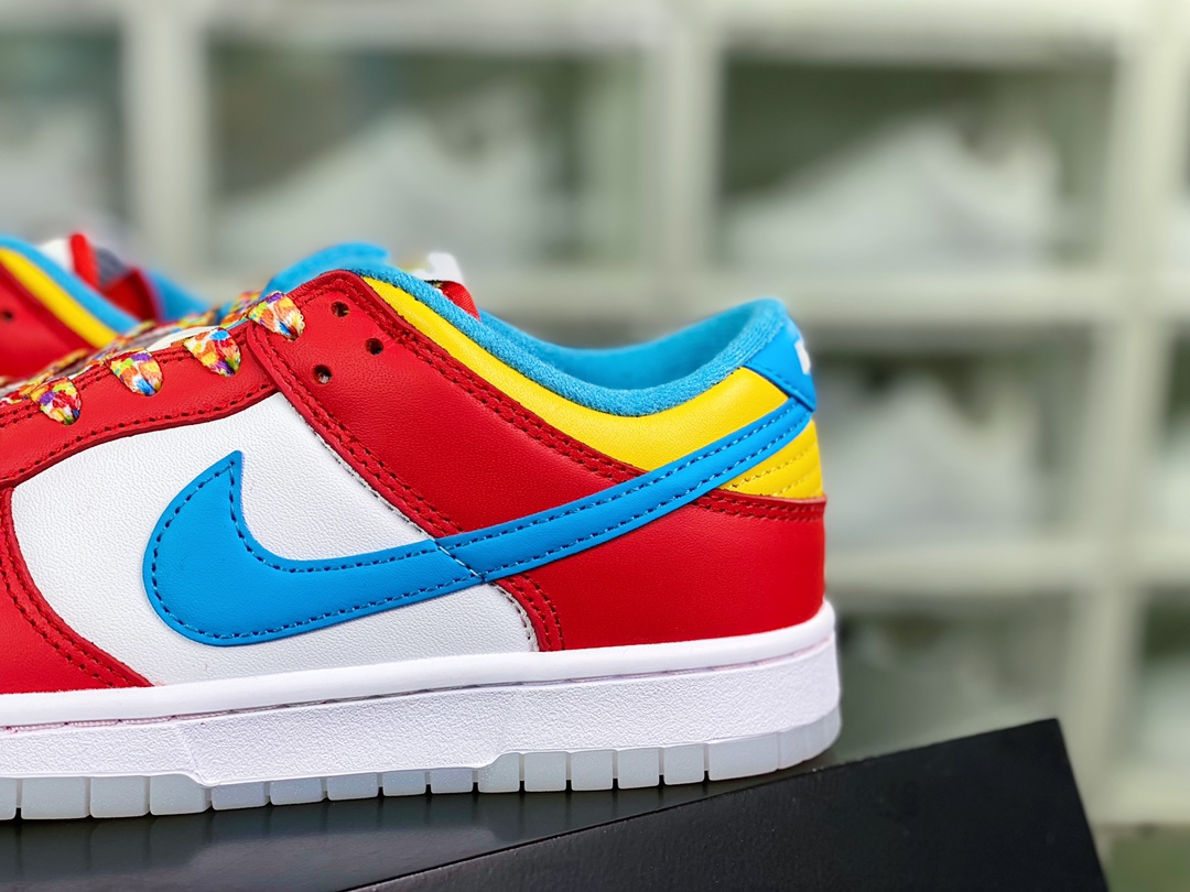 280 LeBron James x 【Nike】 Dunk Low”Fruity Pebbles”扣篮DH8009-600
