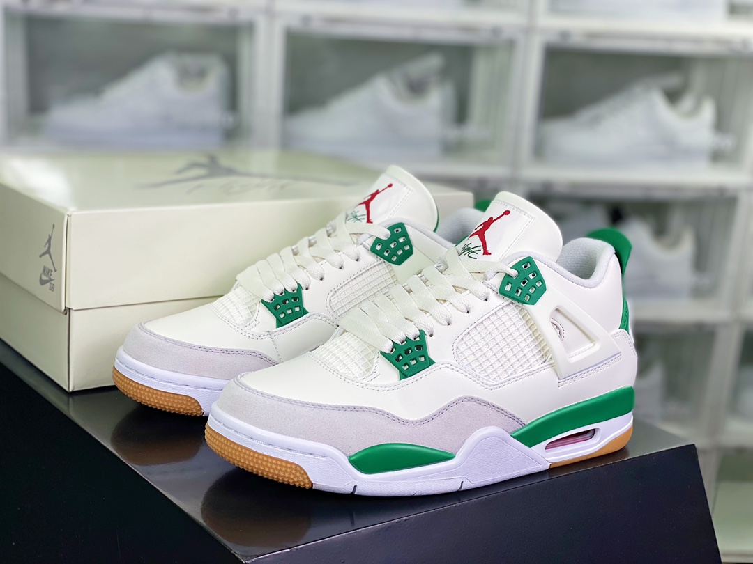 450 【Nike】 SB x Air Jordan AJ4 联名绿松石 白绿 DR5415-103