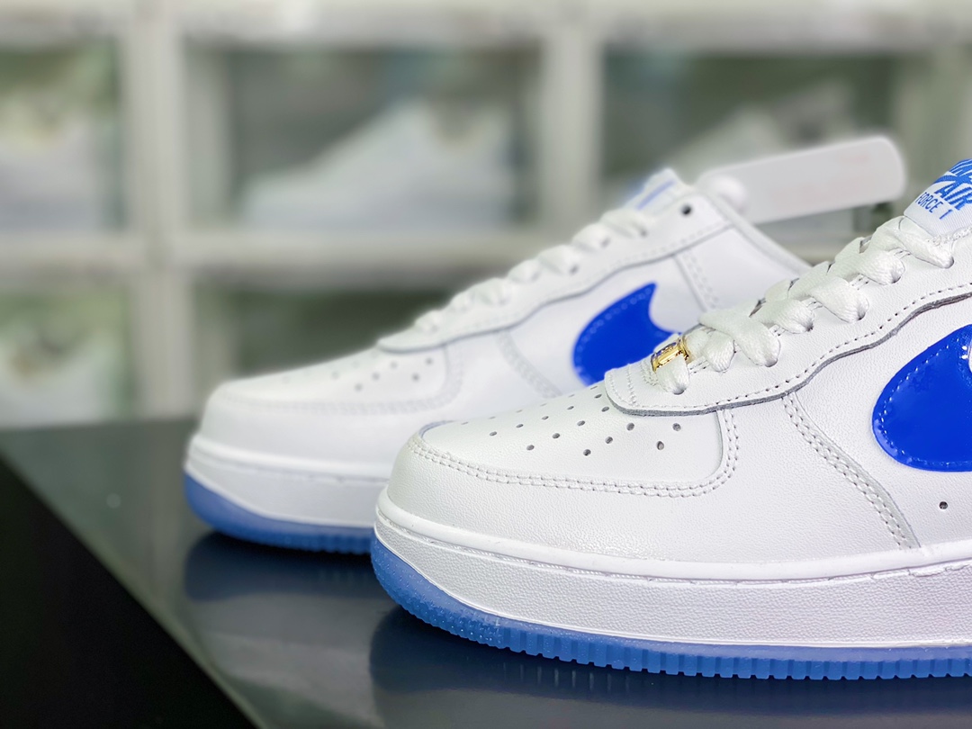 240 By You Air Force 1'07 Low Retro SP 空军一号低帮“皮革白冰蓝渐变钩子”CO3363-361