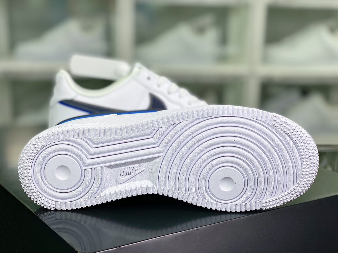 200 Air Force 1 Low Impact Next Nature”Double Swoosh White Black Blue”空军一号FD0688-100