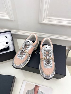Chanel 7 Star Shoes Sneakers Splicing Cowhide Summer Collection Fashion Casual
