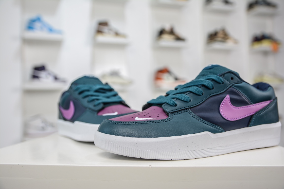 150 Nike SB Forcce 58 黑紫 复古休闲男女板鞋DH7505-401